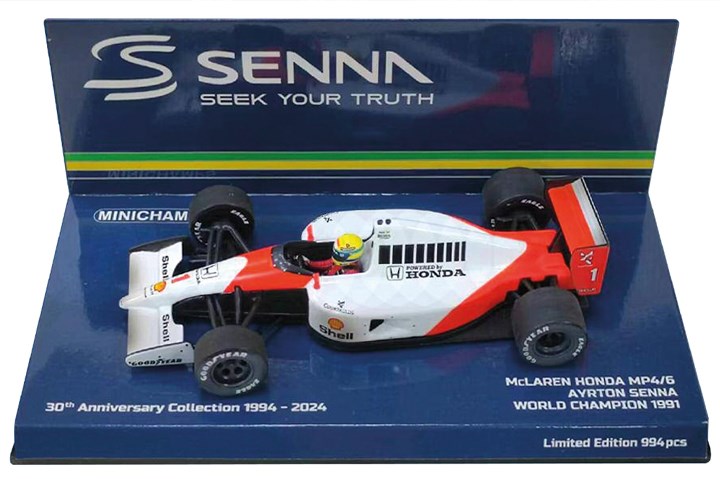 Senna minichamps sales