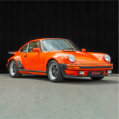 AUTOart Porsche 911 (930) Turbo 3.0 - Continental Orange 1:18 model car