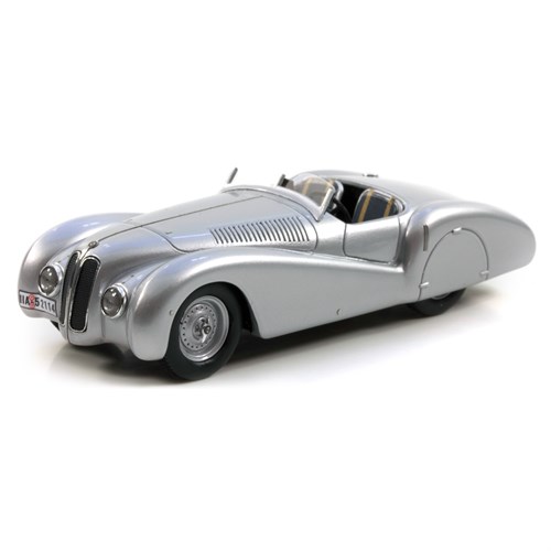 Brausi BMW 328 Roadster 1940 - Silver 1:43 model car