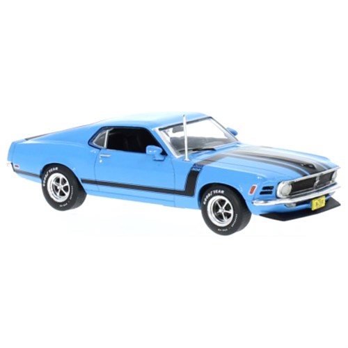 IXO Ford Mustang Boss 302 1970 - Blue 1:43