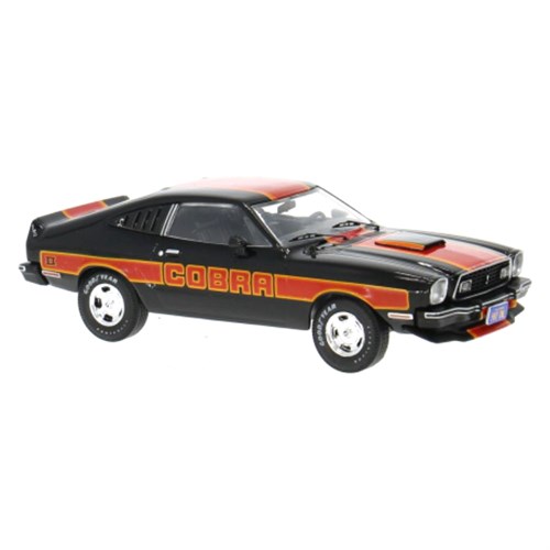 IXO Ford Mustang II Cobra 1977 - Black/Red 1:43