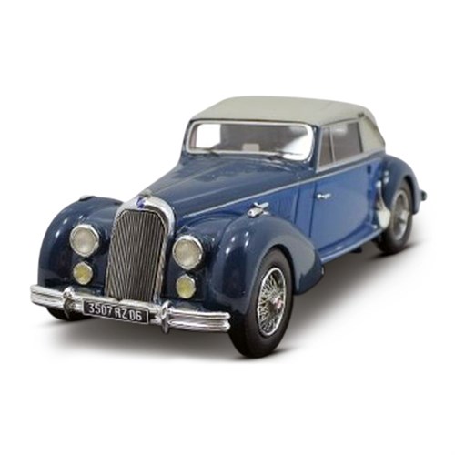 Esval Talbot Lago T26 Record Cabriolet 1948-1950 - Top Up - Two-Tone Blue 1:43