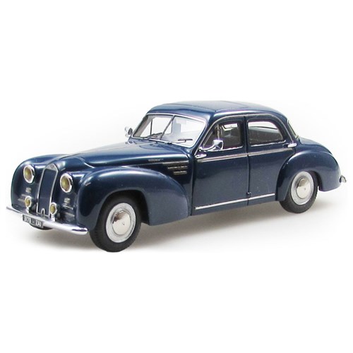 Esval Delage D6-3L Sedan By Autobineau 1948-1954 - Blue 1:43 model car