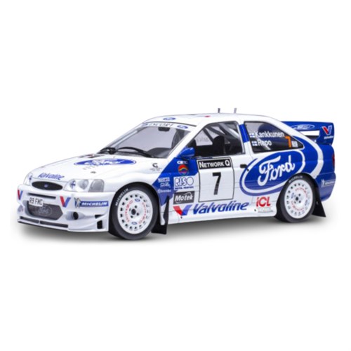 IXO Ford Escort WRC - 1998 Rally Great Britain - #7 J. Kankkunen 1:18