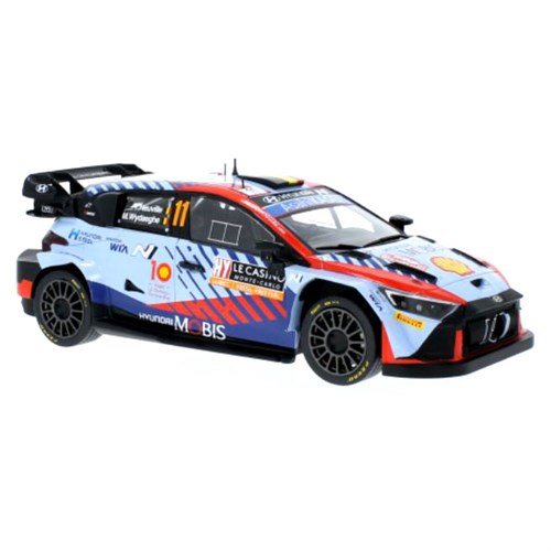 IXO Hyundai i20 N Rally1 - 1st 2024 Monte Carlo Rally - #11 T. Neuville 1:18