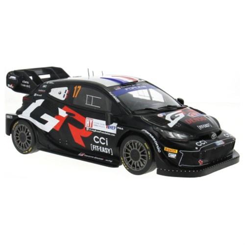 IXO Toyota GR Yaris Rally1 - 1st 2024 Rally Croatia - #17 S. Ogier 1:18