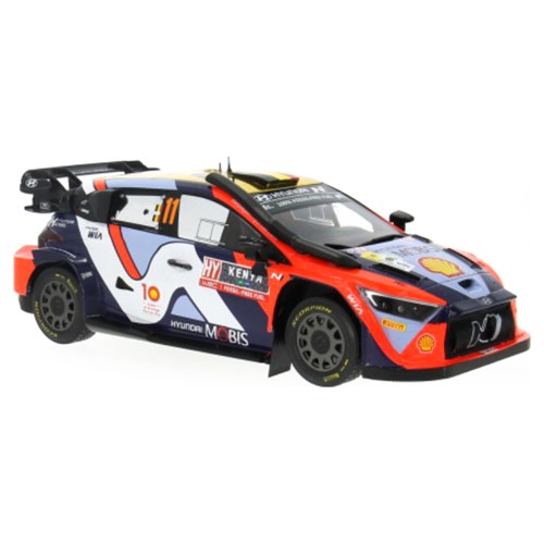 IXO Hyundai i20 N Rally1 - 2024 Safari Rally - #11 T. Neuville 1:18