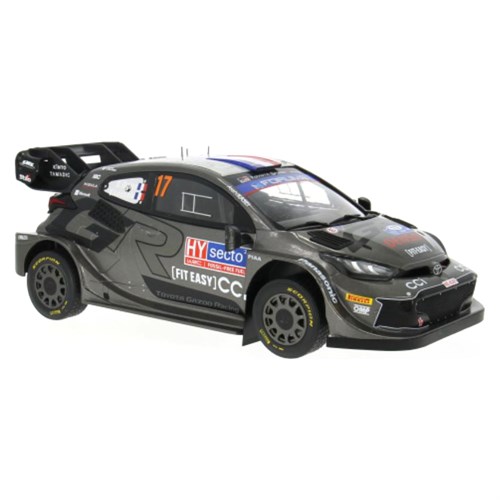 IXO Toyota GR Yaris Rally1 - 1st 2024 Rally Finland - #17 S. Ogier 1:18