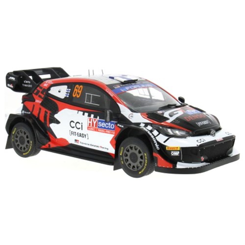 IXO Toyota GR Yaris Rally1 - 2024 Rally Finland - #69 K. Rovanpera 1:18