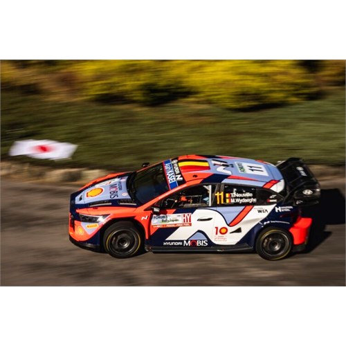 IXO Hyundai i20 N Rally1 - 2024 Rally Japan - #11 Thierry Neuville 1:18 model car