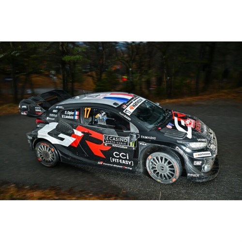 IXO Toyota GR Yaris Rally1 - 1st 2025 Monte Carlo Rally - #17 Sebastien Ogier 1:18 model car