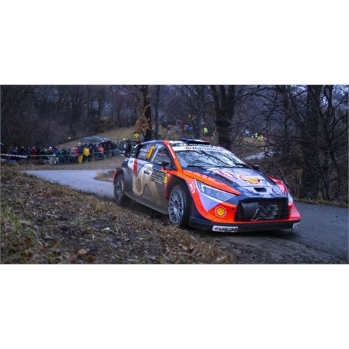 IXO Hyundai i20 N Rally1 - 2025 Monte Carlo Rally - #16 Adrien Fourmaux 1:18 model car