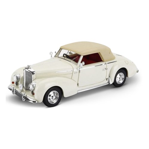 Kess Bentley Mk.VI Graber Drophead 1948 - Roof Closed - White 1:43 model car