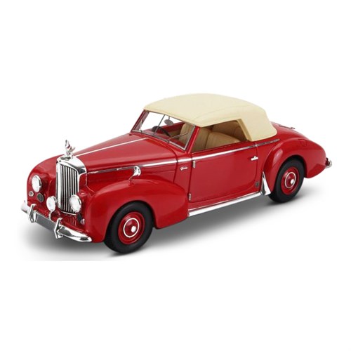 Kess Bentley Mk.VI Graber Drophead 1948 - Roof Closed - Red/Cream 1:43