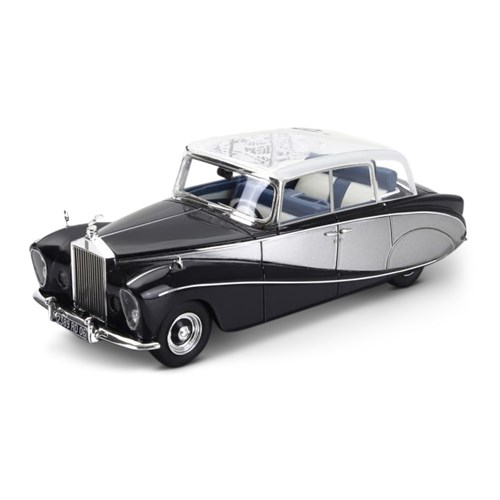 Kess Rolls-Royce Silver Wraith 1956 - Black/Silver 1:43 model car