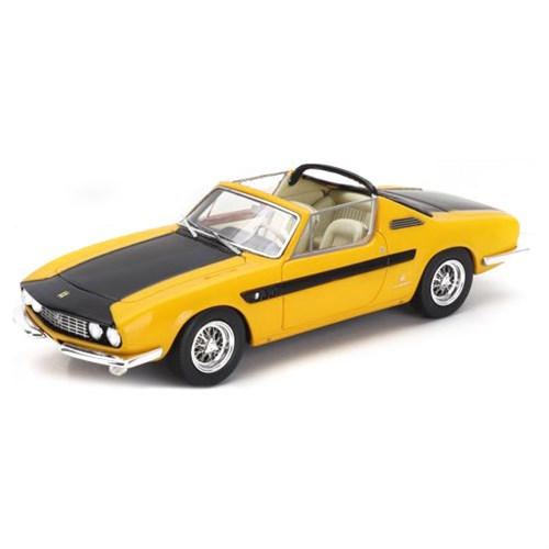 Kess Ferrari 330 GT 2+2 Michelotti Cabriolet 1964 - Yellow 1:43 model car