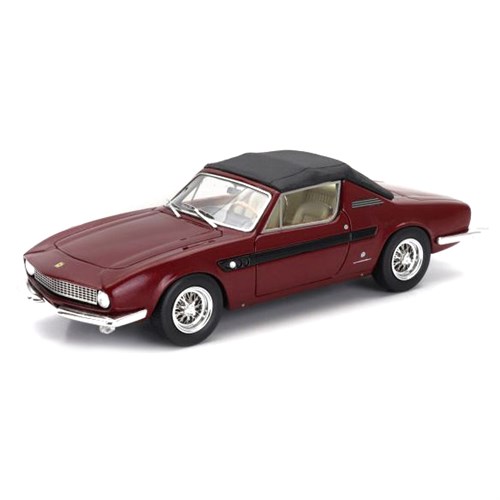 Kess Ferrari 330 GT 2+2 Michelotti Cabriolet 1964 - Bordeaux Red 1:43