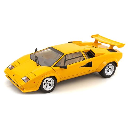 KK Lamborghini Countach LP 5000S QV 1985 - Yellow 1:12