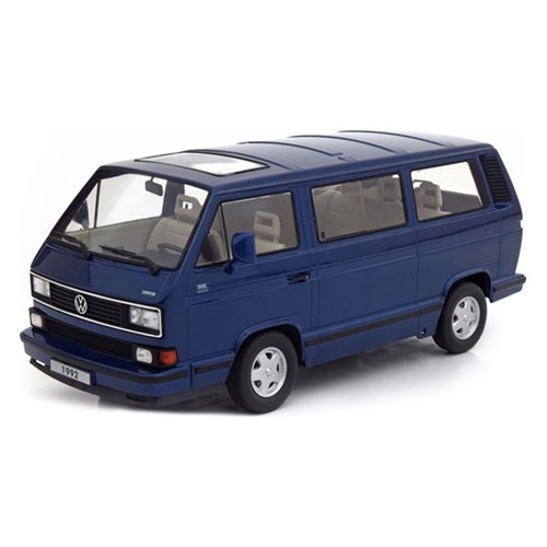 KK Volkswagen T3 Limited Last Edition 1992 - Blue Metallic 1:18 model car