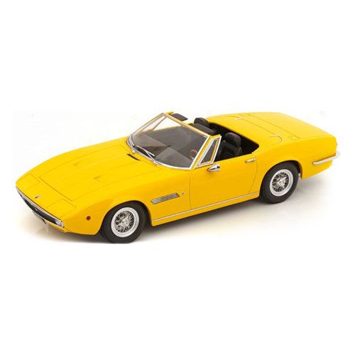 KK Maserati Ghibli Spider 1970 - Yellow 1:18 model car