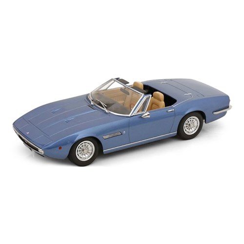 KK Maserati Ghibli Spider 1970 - Light Blue Metallic 1:18 model car