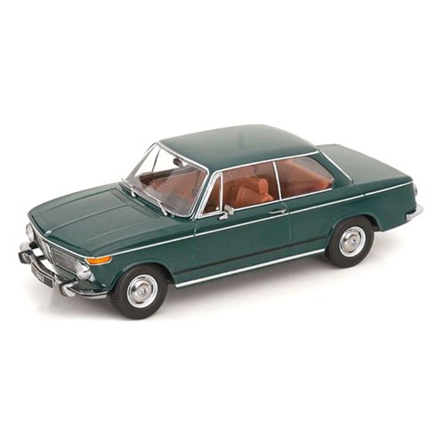 KK BMW 1802 1 Series Facelift 1971 - Dark Green 1:18 model car