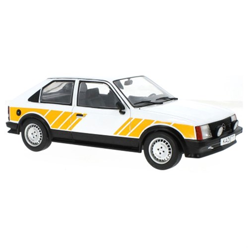 MCG Opel Kadett D SR 1983 - White/Yellow 1:18