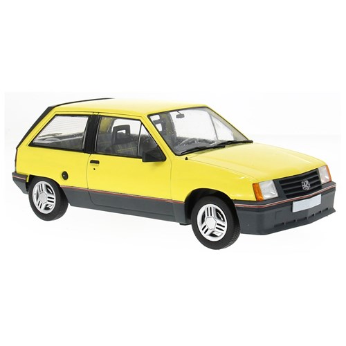 MCG Vauxhall Nova SR 1983 - Yellow 1:18 model car