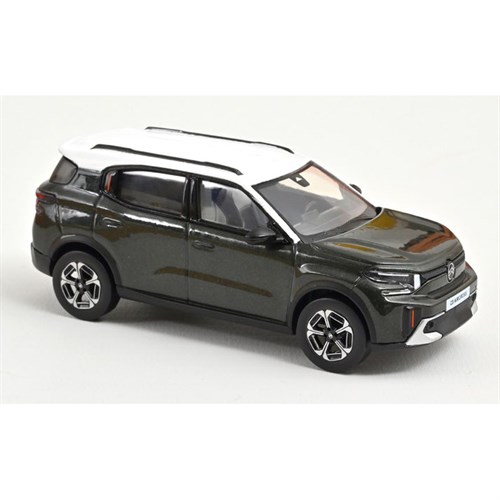 Norev Citroen C3 Aircross 2025 Montana Green w. White Roof 1:43 model car