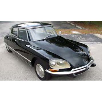 Norev Citroen DS23 Pallas 1972 - Black 1:43 model car