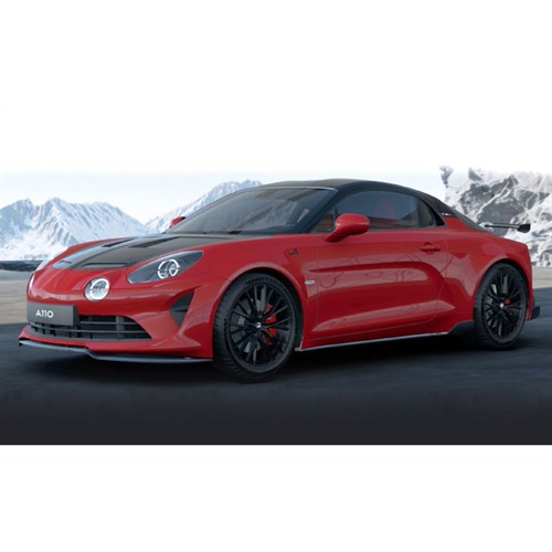 Norev Alpine A110 R Turini 2025 - Seismic Red 1:18