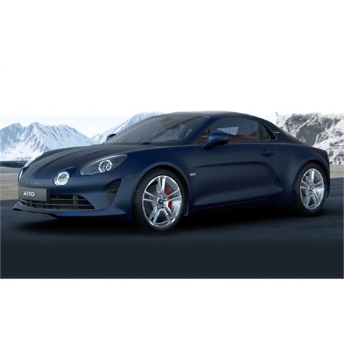 Norev Alpine A110 S 2025 - Matte Storm Blue 1:18