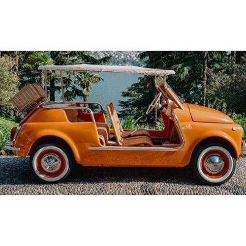 Norev Fiat 500 Jolly 1965 - Orange 1:18