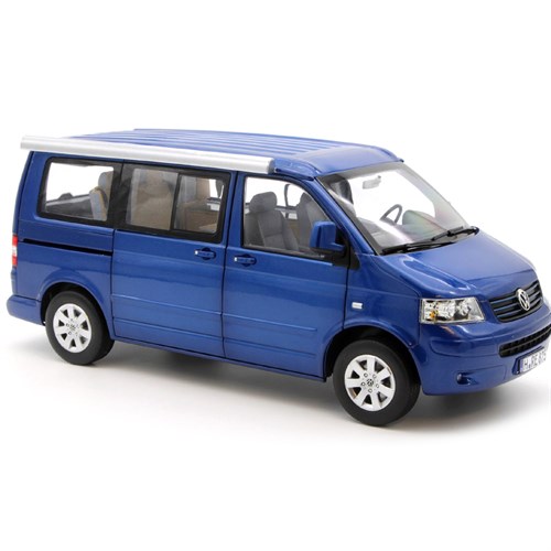 Norev Volkswagen California 2003 - Ravenna Blue Metallic 1:18 model car