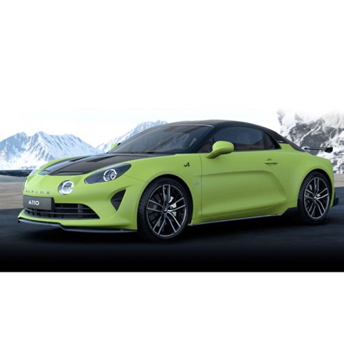 Norev Alpine A110 R Turini 2025 - Matte Acide Green 1:43