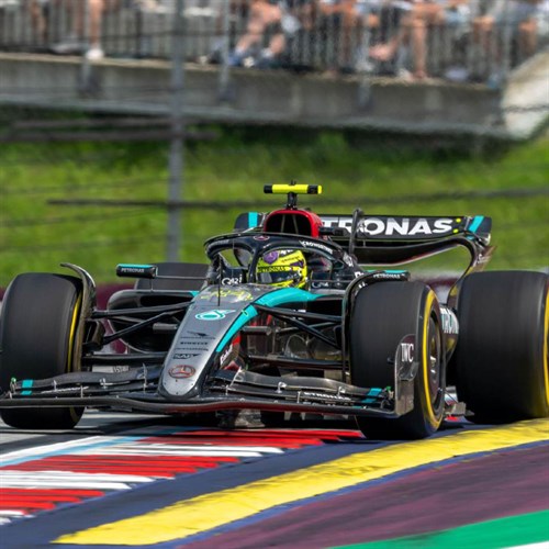 Minichamps Mercedes F1 W15 - 2024 Austrian Grand Prix - #44 L. Hamilton 1:43
