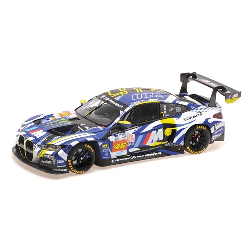 Minichamps BMW M4 GT3 - 2024 Le Mans 24 Hours - #46 1:43 model car