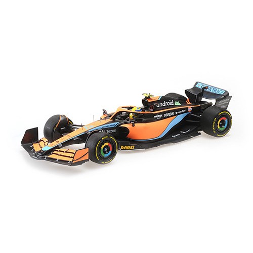 Minichamps McLaren MCL36 - 2022 Bahrain Grand Prix - #4 L. Norris 1:18