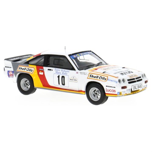 IXO Opel Manta 400 - 1985 Manx Rally - #10 B. Fisher 1:43