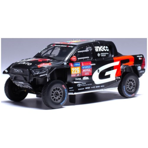 IXO Toyota GR Hilux - 2024 Dakar Rally - #226 Saood Variawa 1:43 model car