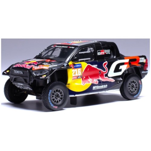 IXO Toyota GR Hilux - 2024 Dakar Rally - #216 Seth Qunitero 1:43 model car