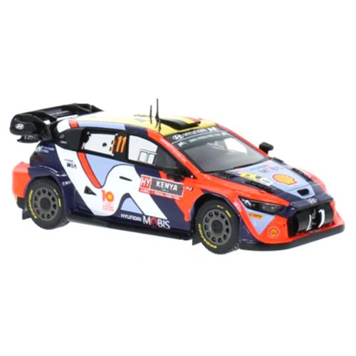 IXO Hyundai i20 N Rally1 - 2024 Safari Rally - #11 T. Neuville 1:43