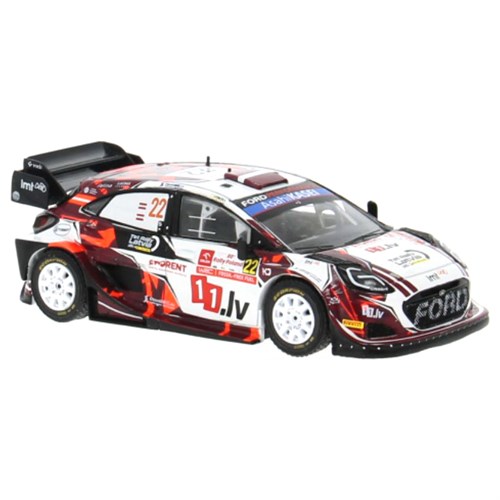 IXO Ford Puma Rally1 - 2024 Rally Poland - #22 M. Sesks 1:43