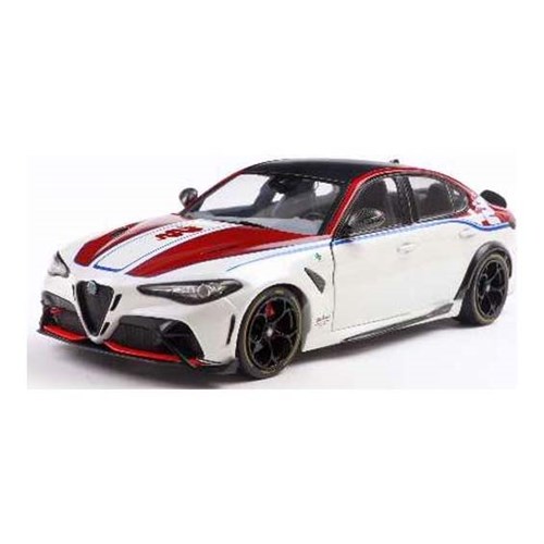 Solido Alfa Romeo Giulia GTA-M 2023 - White/Red 1:18