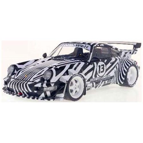 Solido Porsche 911 RWB w. Bodykit 2022 - 'The Zebra' Camouflage Livery 1:18