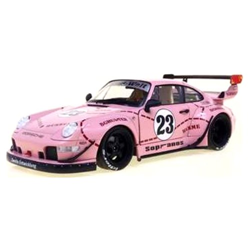 Solido Porsche 911 RWB w. Bodykit 2020 - Pink Pig Livery 1:18