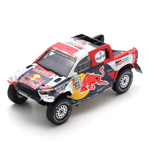 Spark Toyota Hilux - 1st 2022 Dakar Rally - #201 N. Al-Attiyah 1:18