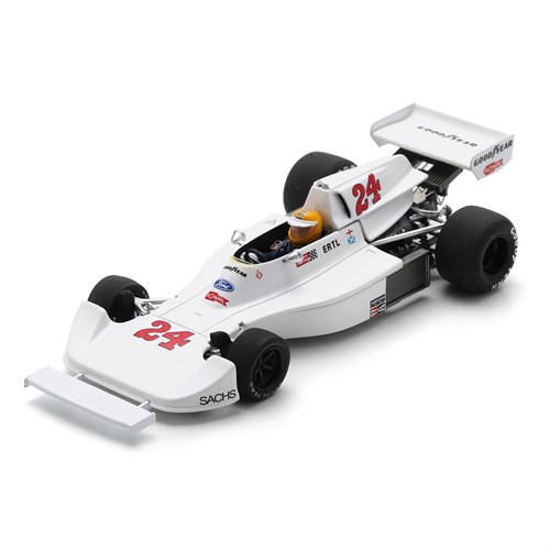 Spark Hesketh 308D - 1976 Belgian Grand Prix - #24 Harald Ertl 1:43 model car