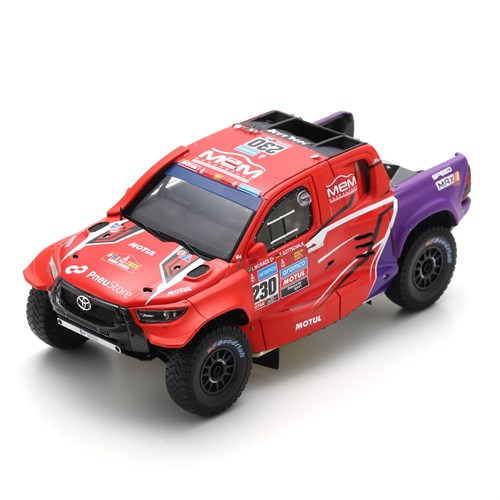 Spark Toyota Hilux - 2023 Dakar Rally - #230 L. Moraes 1:43