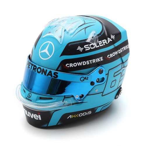 Spark George Russell Mercedes Helmet - 2024 1:5